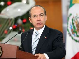 El Presidente Felipe Calderón envió una iniciativa al Senado para que México tenga más participación en el FMI. EFE  /