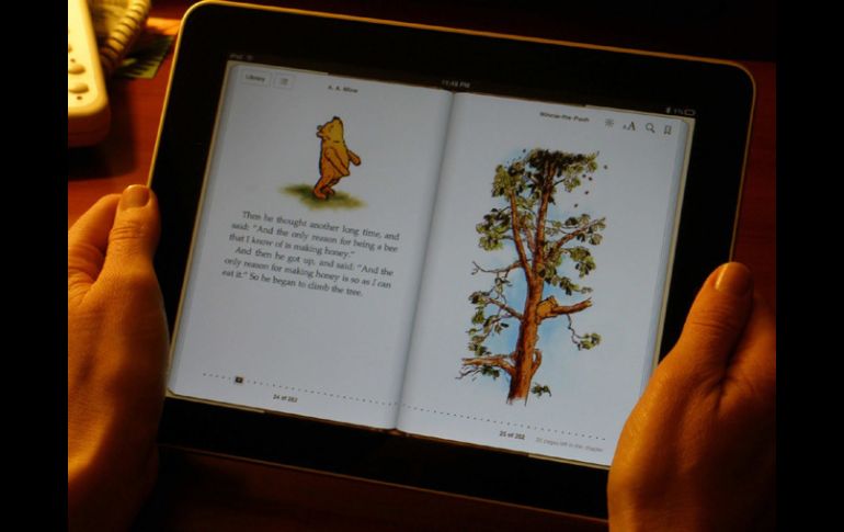 Un clásico en un iPad.  /