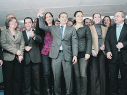 En el equipo de Ernesto Cordero figura Mariana Gómez y Juan Ignacio Zavala. EL UNIVERSAL  /