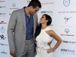 La socialité, modelo y actriz Kim Kardashian está pendiente de los pasos de  Kris Humphries. EFE  /