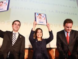 Los dos militantes se suman a Josefina Vázquez Mota y Santiago Creel, quienes se registraron también como precandidatos del PAN. NTX  /