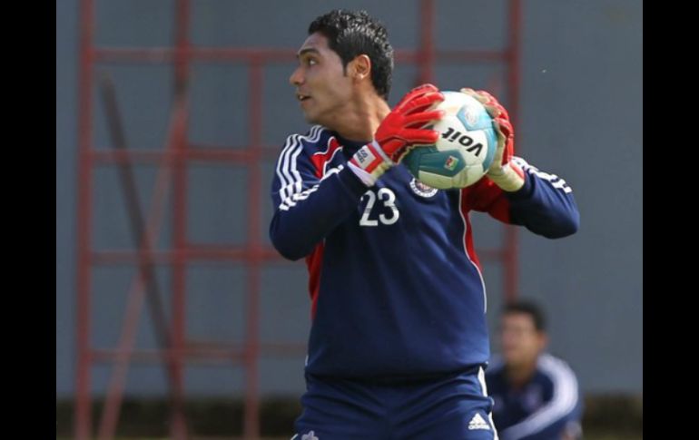 El arquero arrancará como titular en el Clausura 2012. ARCHIVO  /