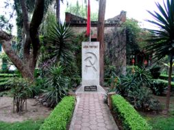 La tumba de Trotsky se encuentra dentro del museo. ESPECIAL  /