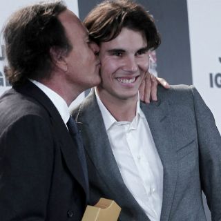 Julio Iglesias vive junto a Rafa Nadal el último día de su ''vida pública''