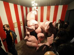 La pieza Boa cerrada, de Alberto López Corcuera, en la Suite López.  /