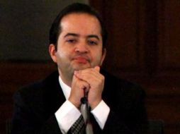 El secretario de Gobernación, Alejandro Poiré, expresó su beneplácito por la reforma. EL UNIVERSAL  /