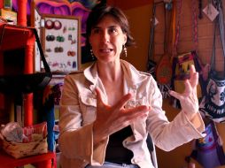 Emma Miorin, quien junto con su marido, Alberto Haro, impulsan el proyecto de Cindra.  /