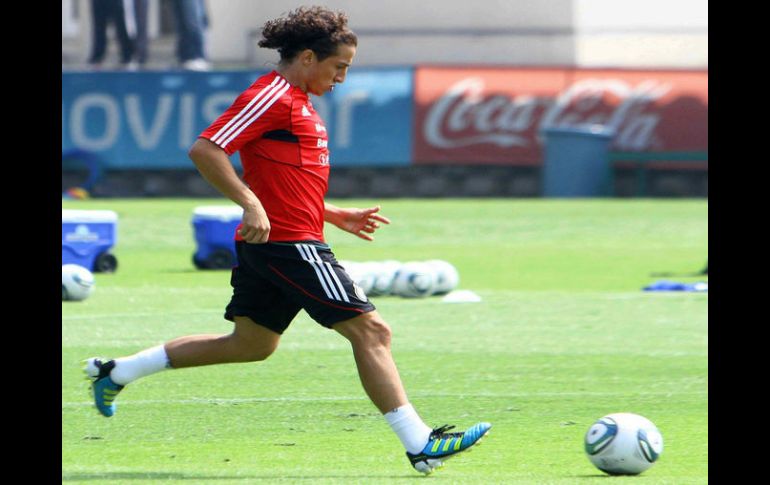 El jugador jalisciense disputó los 90 minutos y vio la tarjeta amarilla al 85. MEXSPORT  /