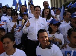 Ulloa aspira a ser candidato de Acción Nacional a la gubernatura de Jalisco.  /
