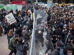 La marcha inició poco después del mediodía en la Plaza Foley, frente al ayuntamiento de la ciudad. REUTERS  /