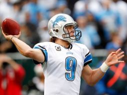 Matthew Stafford completó un pase para touchdown a 39 segundos del final. REUTERS  /