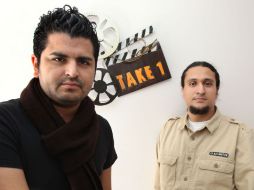 Kenneth Müller y Enrique Cruz, director y guionista, respectivamente, de la película 12 segundos.  /