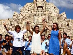 Josefina Vázquez Mota llamó a la unidad de su partido de cara a las próximas elecciones. EL UNIVERSAL  /