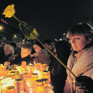 Líderes mundiales dan el último halago a Vaclav Havel