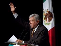 El virtual candidato presidencial aseguró que no es un hombre de odio ni violencia. ARCHIVO  /