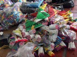 Diciembre y septiembre son meses de gran consumo de pirotecnia.  /