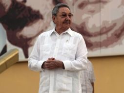 El presidente Castro reiteró la solidaridad del pueblo y el Gobierno cubanos con Venezuela y Hugo Chávez. ARCHIVO  /