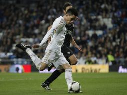 Callejón se hizo presente con dos goles en la victoria merengue. AP  /