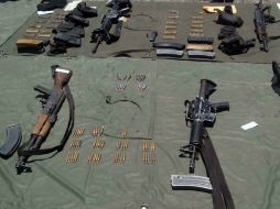 Las armas decomisadas por la Fuerza Armada venezolana serán destruidas. ARCHIVO  /