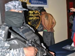 El detenido fue puesto a disposición de la Procuraduría General de la República. ARCHIVO  /