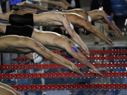 Las acciones en el Centro Acuático han sido muy emocionantes en el Nacional de Curso Corto.  /