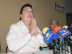 Ángel Aguirre Rivero, contra quien los estudiantes normalistas piden considerar el homicidio de sus compañeros. EL UNIVERSAL  /