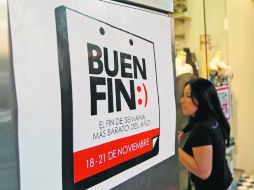 Por la respuesta de los consumidores, “El Buen Fin” se repetirá del 16 al 19 de noviembre de 2012.  /