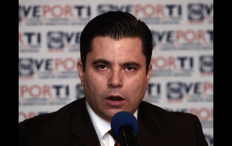 Madrigal busca simpatías entre los militantes panistas para ser él quien contienda por su partido a dicho cargo público. ARCHIVO  /