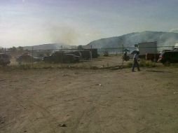 El fuego se propagó en un espacio de aproximadamente 200 metros cuadrados.  /