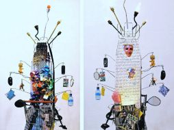 Aspecto de SuperWoman Shiva, de Karol Bergeret, un homenaje a las madres trabajadoras.  /