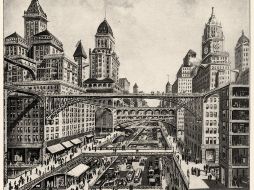 Una ciudad semejante a Nueva York, era lo que imaginaba el porteño promedio como futuro para Buenos Aires. EFE  /