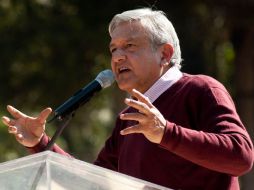 AMLO expresó que cualquiera que sea la resolución del  TEPJF, la acatará porque no quiere violar la ley. NTX  /