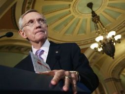 El senador Harry Reid, logró este jueves el acuerdo con el presidente de la Cámara de Representantes. ARCHIVO  /