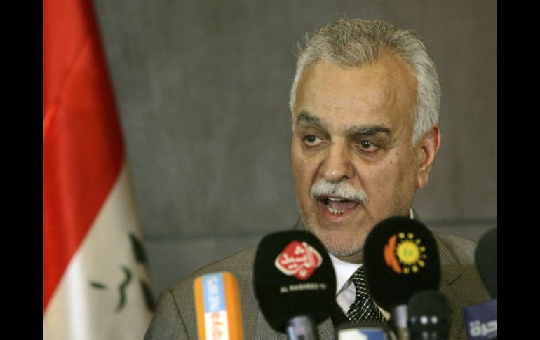 El vicepresidente de Iraq, Tarek al Hashemi, enfrentado a una orden de arresto. REUTERS  /