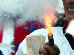 Es común en fechas decembrinas conseguir pirotecnia. ARCHIVO  /