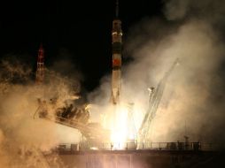 La nave despegó el miércoles desde el cosmódromo de Baikonur, en la estepa de Kazajistán. AFP  /