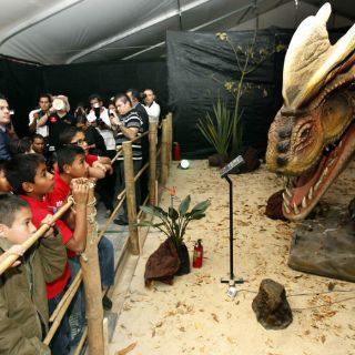 Dinosaurios Animatronics reciben 30 mil visitantes