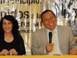 El líder del PRD, Jesús Zambrano, envió su mensjae de navidad a nombre del partido y pidió a los mexicanos luchar por la paz. ARCHIVO  /