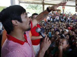 Pacquiao asegura que le ganó bien al mexicano, pero muchos se quedaron escépticos. EFE  /