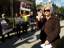 'Vuelvo a pedir al Presidente, Raúl Castro, que muestre compasión por la situación de nuestra familia y libere a Alan', dijo Judy. EFE  /