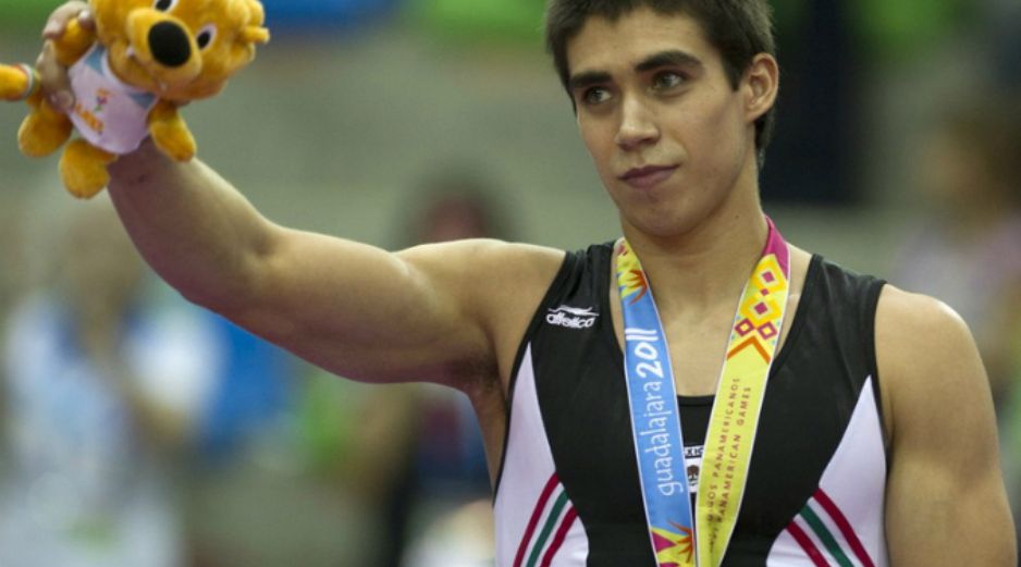 Entre los deportes que más dieron alegrías destaca la gimnasia artística con Daniel Corral. EFE  /