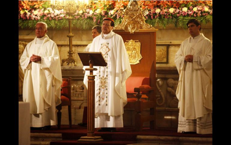El Cardenal Rivera Carrera partió de la representación de los nacimientos populares en México. NOTIMEX  /