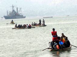 El naufragio de precarias embargaciones que transportan a migrantes haitianos es frecuente en el Mar Caribe. ARCHIVO  /