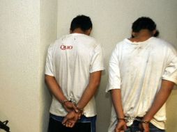 Los pandilleros fueron entregados por la PGJE al Juzgado Segundo de lo Penal para su sentencia. ARCHIVO  /