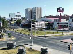 Las avenidas López Mateos, Américas y Circunvalación lucieron desiertas.  /