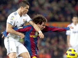 En el conjunto ideal, el argentino Messi estaría acompañado por el delantero del Real Madrid Cristiano Ronaldo. EFE  /