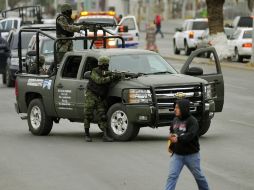 Del altercado sólo se reportó un civil con lesiones leves en un tobillo. EFE  /