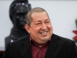 La estrategia de campaña de Hugo Chávez cuenta con muy escasa presencia en la calle. EFE  /