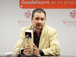 El jefe de capacitación de la dependencia municipal, Eduardo Aceves Reynaga. ESPECIAL  /
