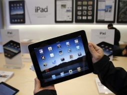 Casi 7% de todas las adquisiciones por internet se realizaron usando iPads. AP  /